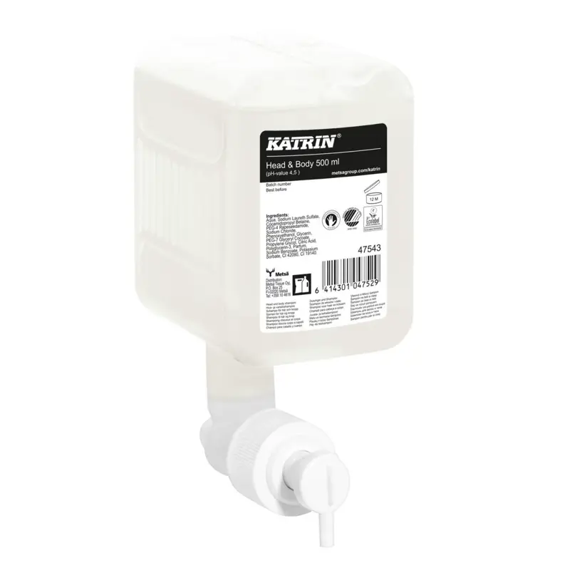 Tusfürdő és sampon Katrin 500 ml