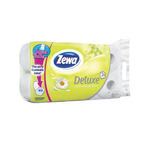 Toalett papír Zewa Deluxe Kamilla 3 rétegű 8 tekercs