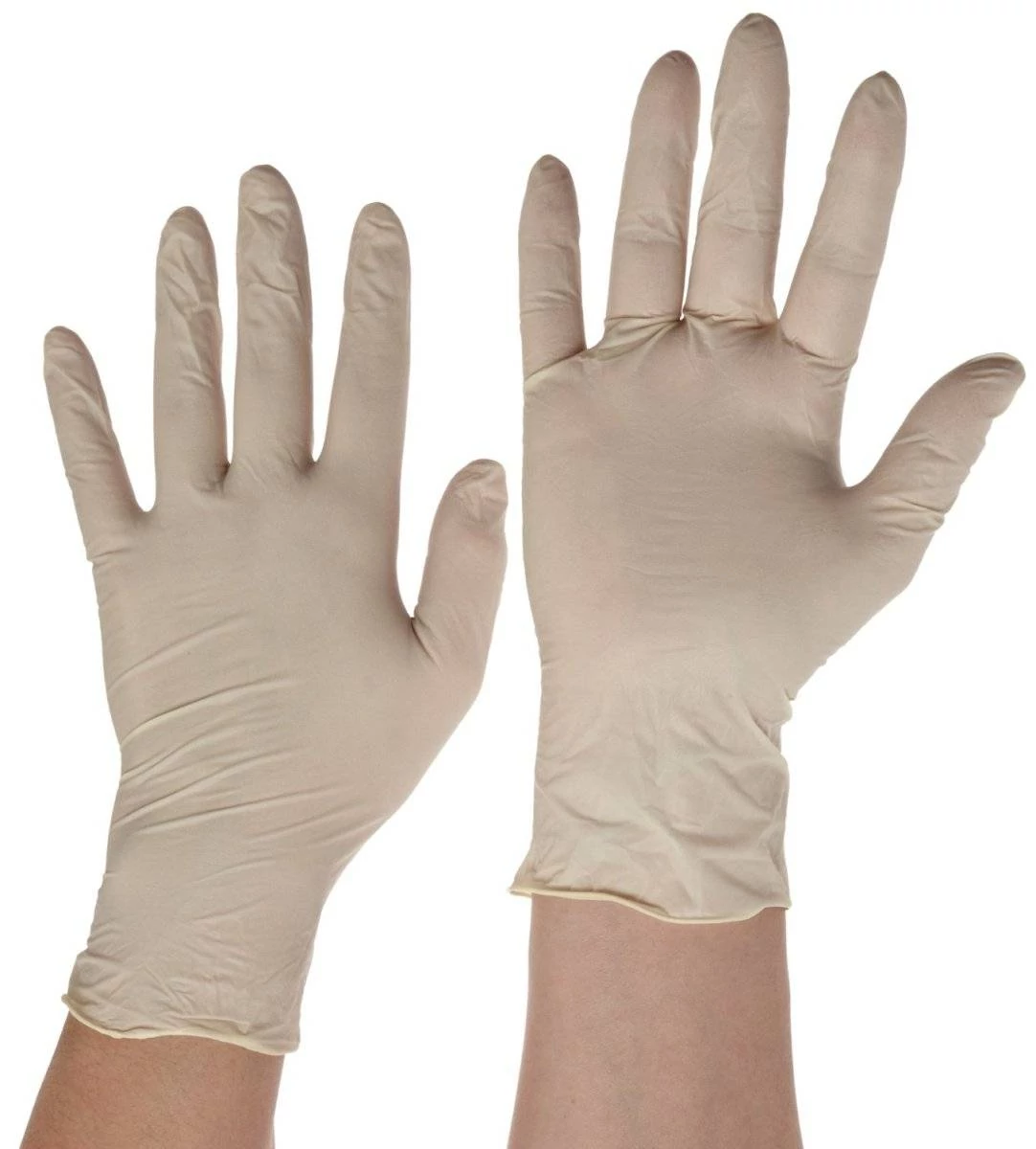 Latex púder nélküli kesztyű M-es 100db/cs