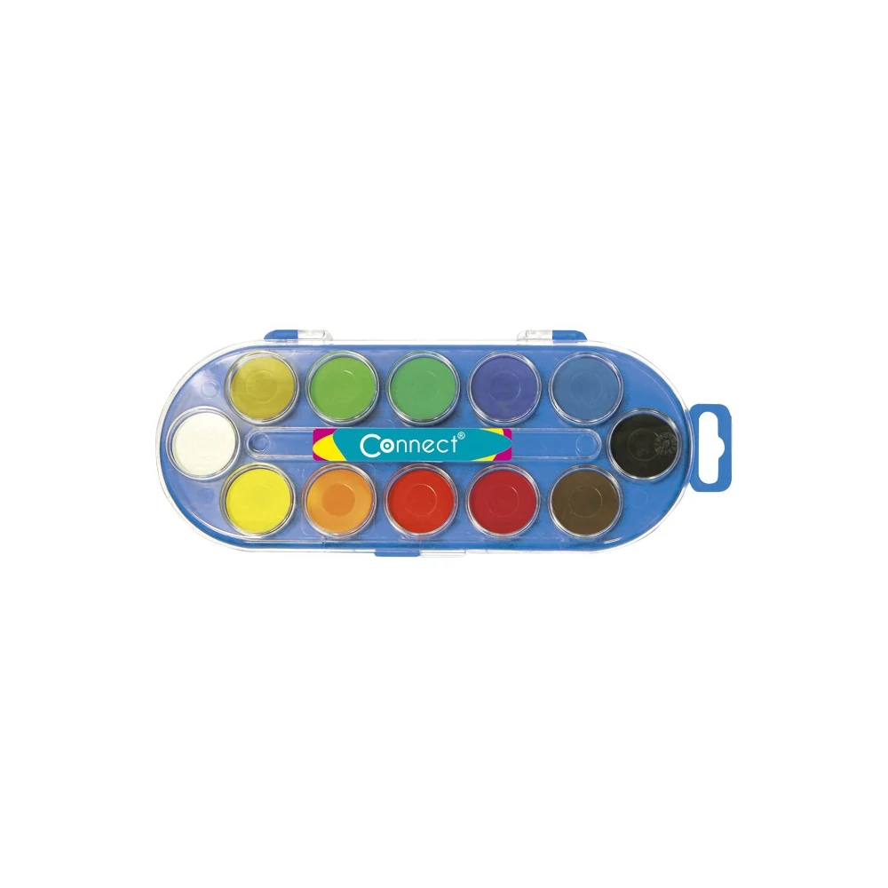Vízfesték 30mm, festék gombokkal Connect 12-es készlet,