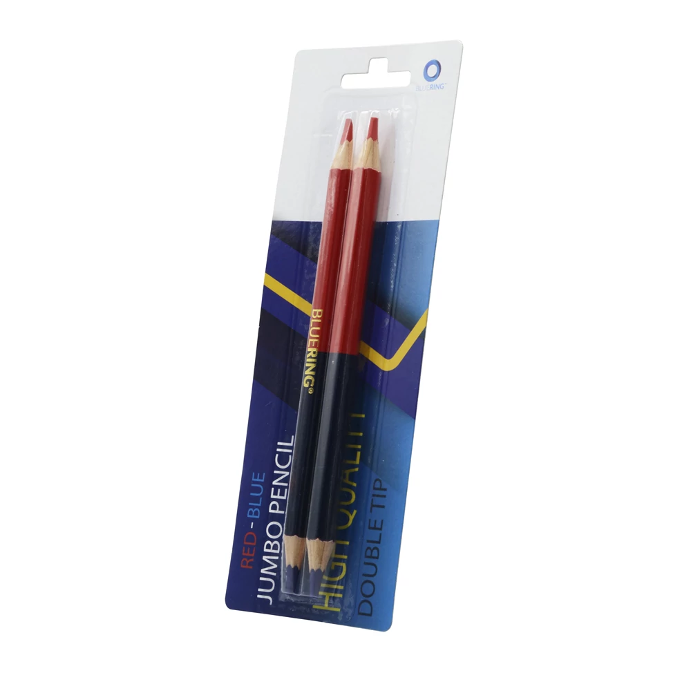 Postairón vastag Bluering® 2 db/blisz piros-kék