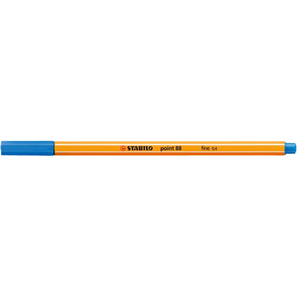 Rostirón, tűfilc 0,4mm, Stabilo Point 88/32 ultramarin kék