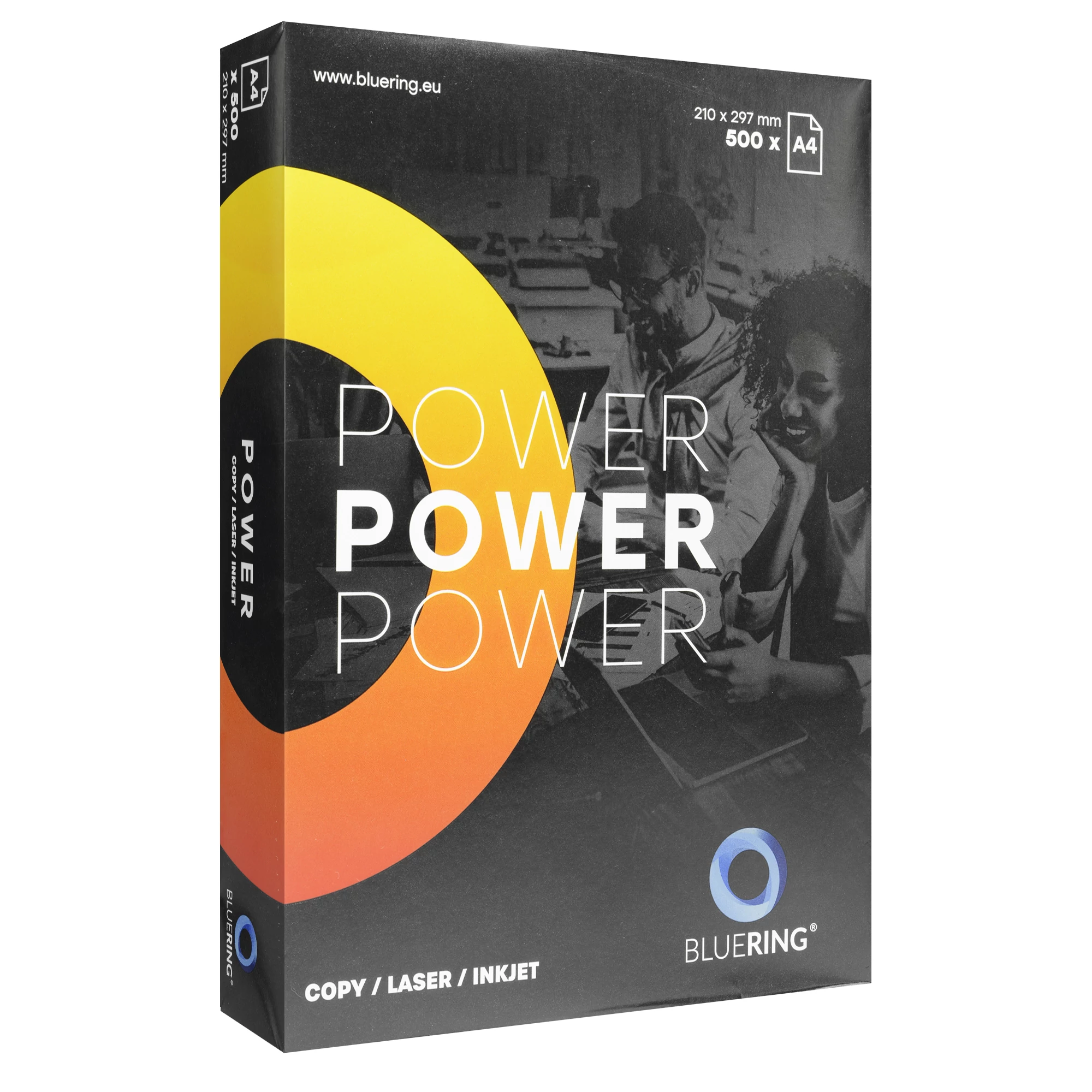 Másolópapír A4, 80g, Bluering® Power 500 ív/csomag