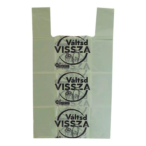 Gyűjtőzsák 60x100 cm, visszaváltható pet palackok, alu dobozok és üvegekhez 3 zsák / cs