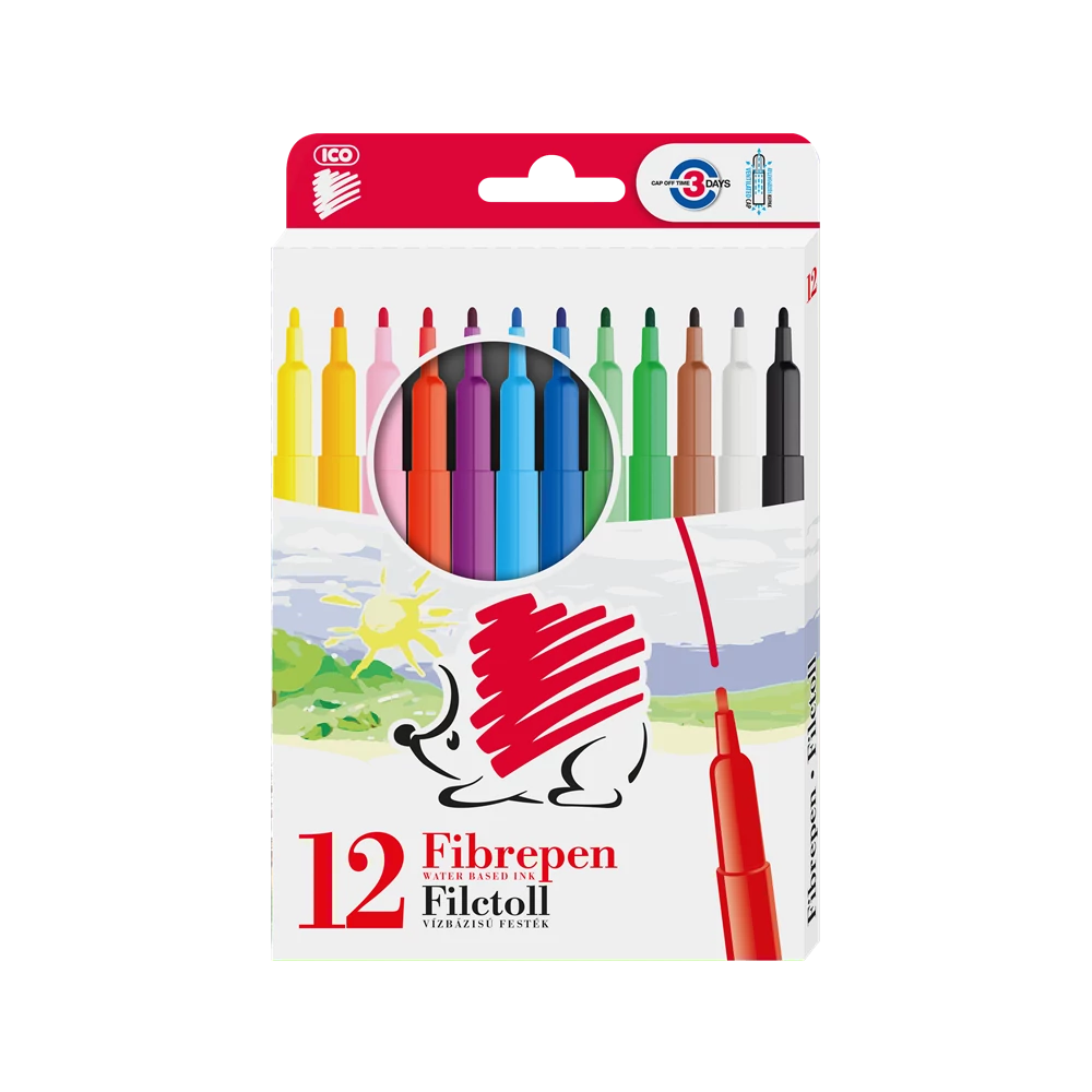 Rostirón, filctoll vízbázisú PB Ico 300 12 klf.szín