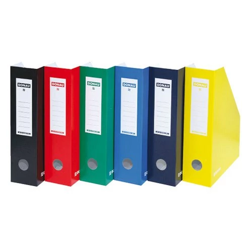 Iratpapucs A4 80mm sárga
