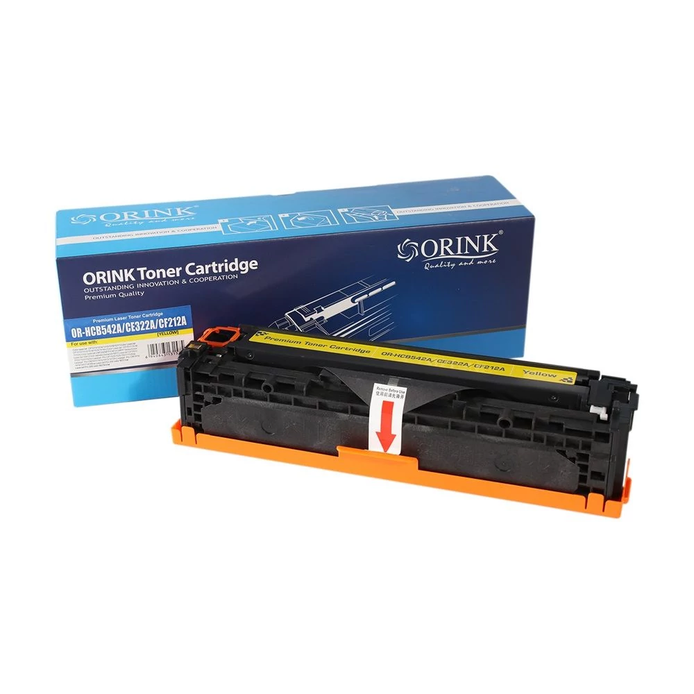 Hp CB542A/CE322A/CF212A/CANON crg716 toner yellow ORINK