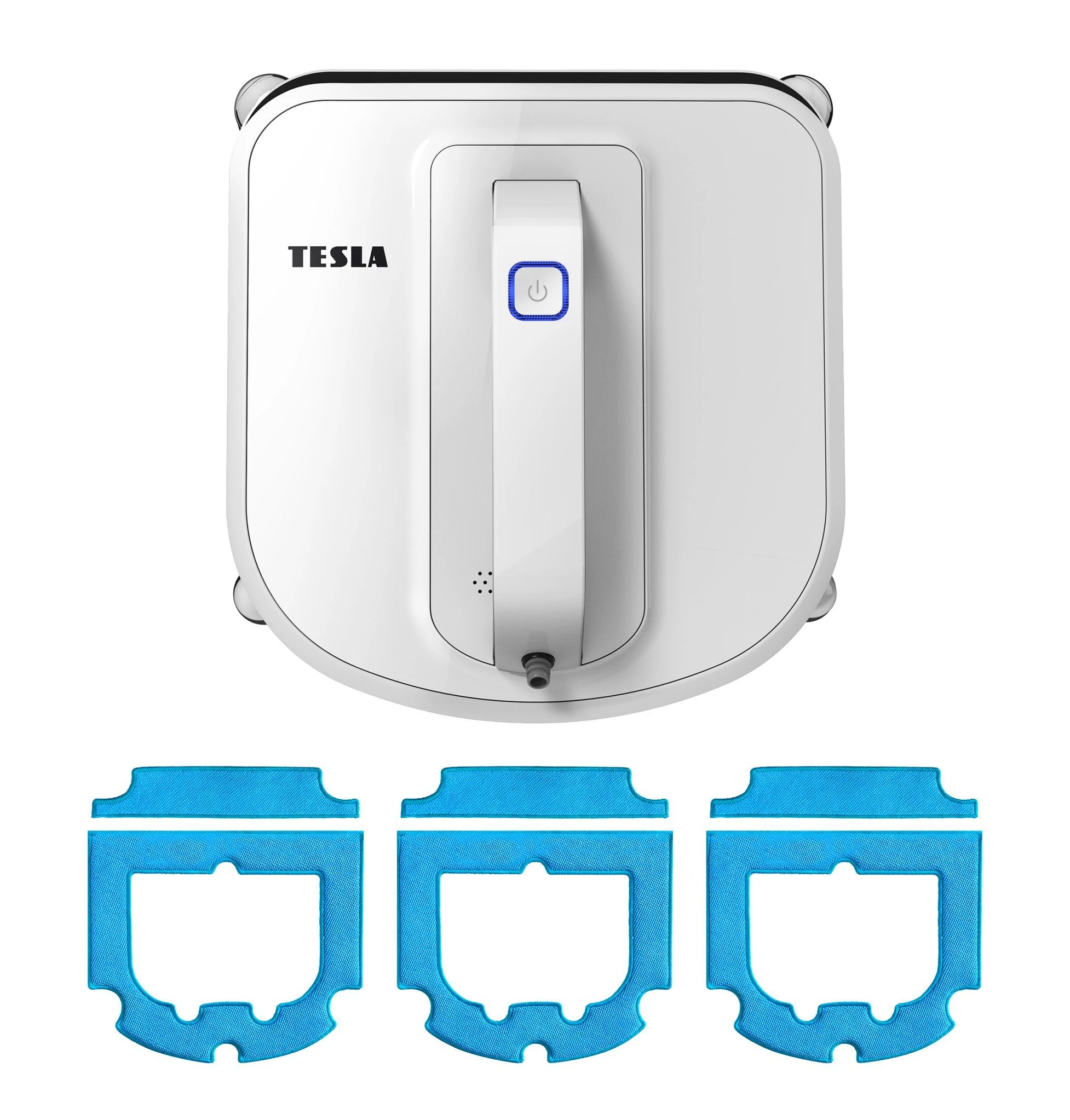 TESLA RoboStar W550 ablaktisztító robot, intelligens navigációval, 5 szegélyérzékelő szenzorral, 350