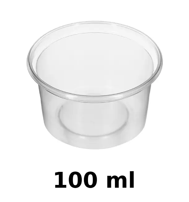 Szószos tálka műanyag 100 ml [50 db/cs, 1000 db/doboz]