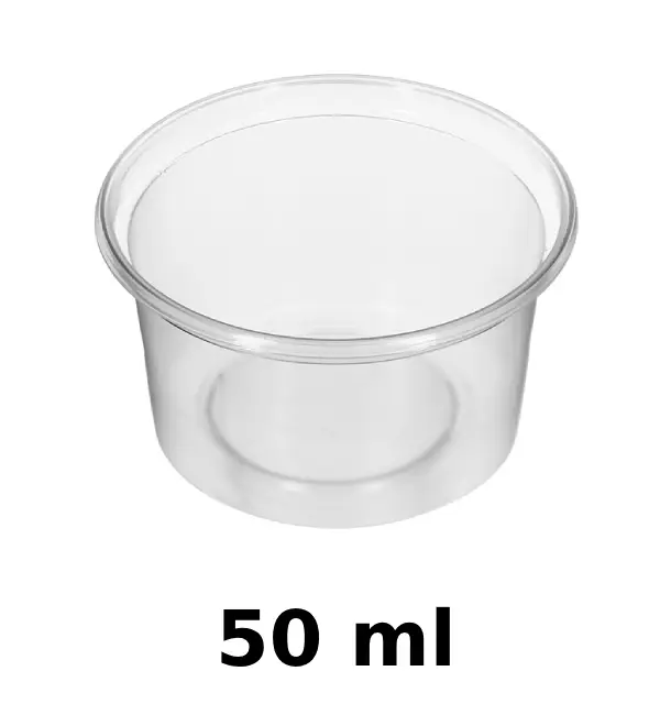 Szószos tálka műanyag 50 ml [50 db/cs, 1000 db/doboz]